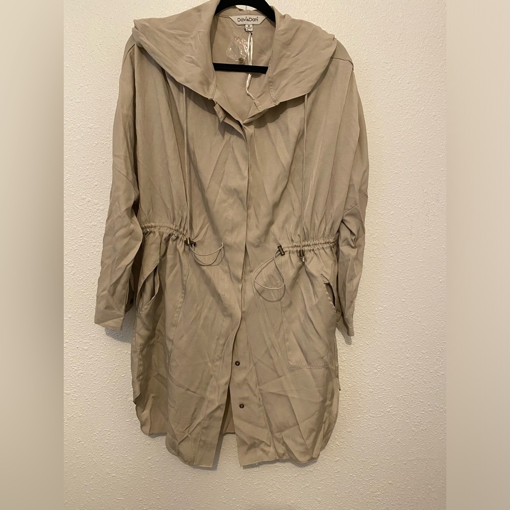 Davi And Dani Laena Button Down Shacket Jacket Sh… - image 1